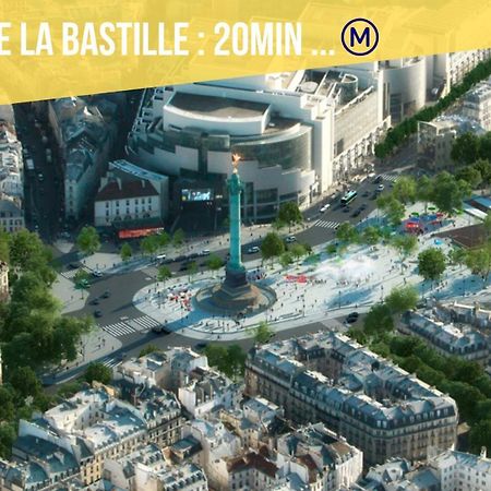 ווילג'וף Immotovo - Suite Moderne - Paris 8 Min - Parking - Netflix מראה חיצוני תמונה